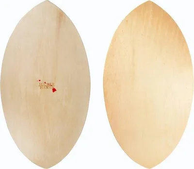 Produktbild von Famanu Skimboard aus Holz für Anfänger und Fortgeschrittene - 97,5 cm