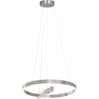 Image de Rabalux 72223 Suspensions Thrac LED 40 Métal Silicone Aluminium brossé