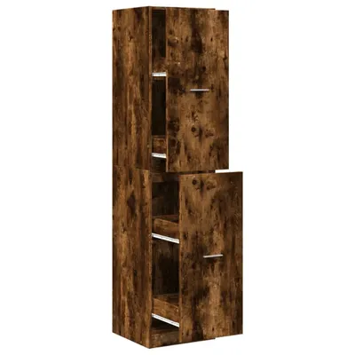 Produktbild von vidaXL Apothekerschrank Räuchereiche 40x41x174,5 cm Holzwerkstoff