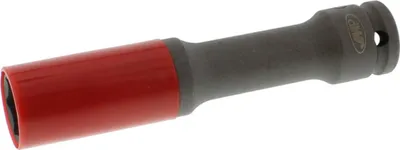 Produktbild von Kraft-Stecknuss JMP 6 Kant 1/2 Zoll 21mm ummantelt Länge 150mm