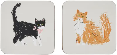 Obrázok produktu pre Korkové podložky Feline Friends