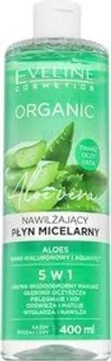 Produktbild von Eveline Organic Aloe mizellares Abschminkwasser für alle Hauttypen 400 ml