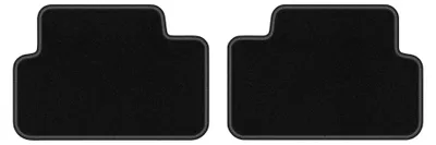 Immagine prodotto di Tappetini posteriori in moquette per BMW 6 E64 2003-2010 (cabrio) – 2 pezzi, neri, su misura – Wielganizator LUX