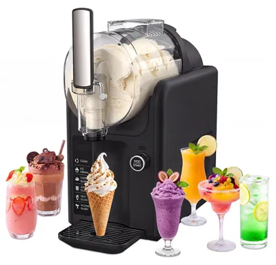 Slush-Maschine, 2 Liter, 6 Programme, schwarz