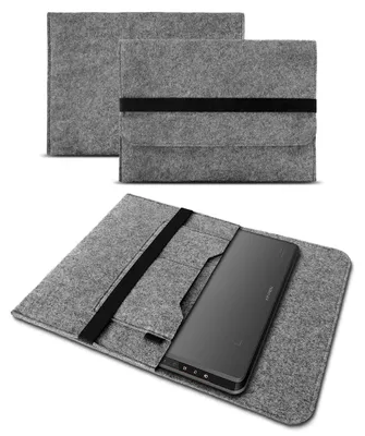 Produktbild von Sleeve Hülle für XPPen Artist PRO 16 Gen.2 Grafiktablett Tasche Filz SchutzhülleNotebook Sleeve Farbe:Grau