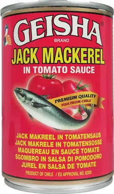 Produktbild von Geisha Makrele in Tomatensauce 425g/ATG280g