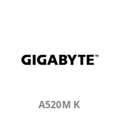 Immagine prodotto di Gigabyte PRIME A520M-K - Scheda madre - micro ATX - Socket AM4 - AMD A520 - USB 3.2 Gen 1 - Gigabit LAN - grafica onboard (CPU necessaria) - HD Audio (8 canali)