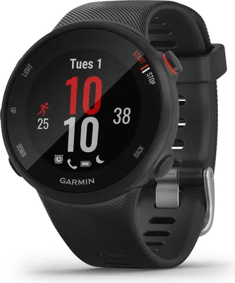 Image de Montre GPS GARMIN Podomètre Calories SmartNot. VO2max 32 g sw FORERUNNER 45S SW