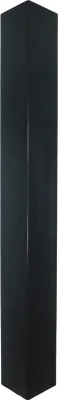 Produktbild von 1x Tischbein Buche 72 cm 80x80 mm schwarz lackiert – Massivholz – für Esstisch, Werkbank, DIY