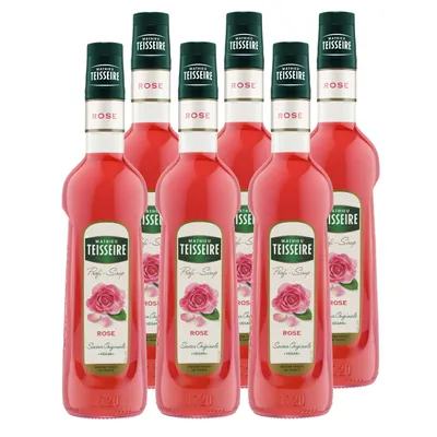 Immagine prodotto di Sciroppo per bevande Mathieu Teisseire Rose 0,7L (confezione da 6)