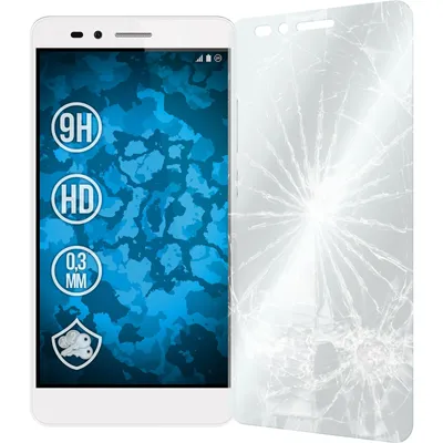 Produktbild von 3er-Pack PhoneNatic Glas-Folie klar  kompatibel mit Huawei Honor 5X - Panzerglas für Honor 5X