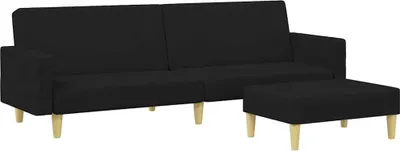 Zdjęcie produktu dla VidaXL 3216229, Czarny, Pianka, Poliester, Poli drewno, 770 mm, 550 mm, 310 mm