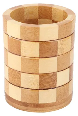 Besteckhalter aus Metall, 12 cm hoch, Ø 9,6 cm, für Küche
