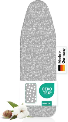 Zdjęcie produktu dla Pokrowiec na deskę do prasowania 120 x 45 cm, do prasowania, bawełna, wielokolorowy