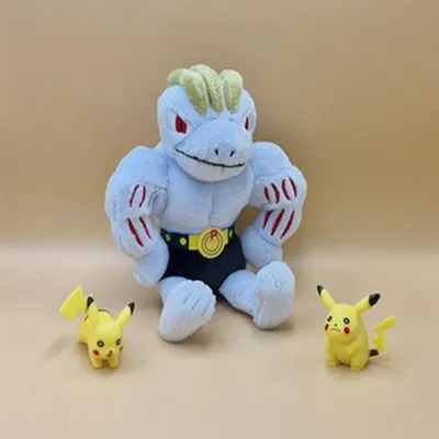 Produktbild von Pokemon Maschock Kuscheltier - 15 cm Plüschtier Machoke