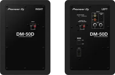 Obrázok produktu pre Pioneer DM-50D, 2-way, Kábel, 50 W, 10000 ohm, Čierna