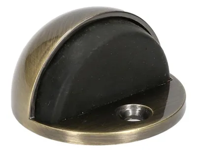 Obrázek produktu pro Walteco Dveřní zarážka, průměr 45x25mm, k našroubování, brynýr