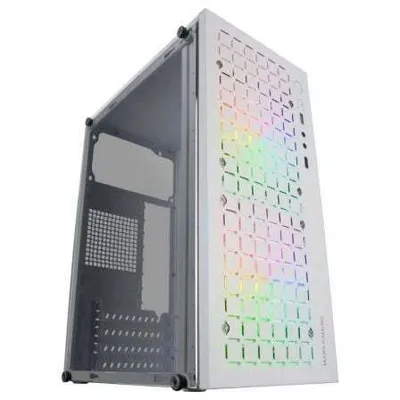 Zdjęcie produktu dla Mars Gaming MC-COREW, Mini Tower, PC, Biały, micro ATX, Mini-ITX, Metal, Szkło hartowane, Gaming