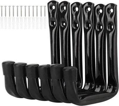 Produktbild von Wandhalter-Set - 6-teilige Wandmontage - Schraubenausstattung - Wandbefestigungswerkzeug - Wandbefestigungssystem