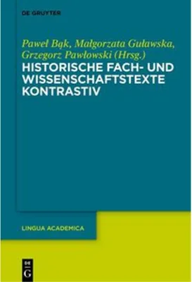 Obrázek produktu pro Historische Fach- und Wissenschaftstexte kontrastiv