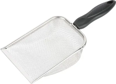 Zdjęcie produktu dla Łopatka do czyszczenia Terra Della, metalowa, czarna