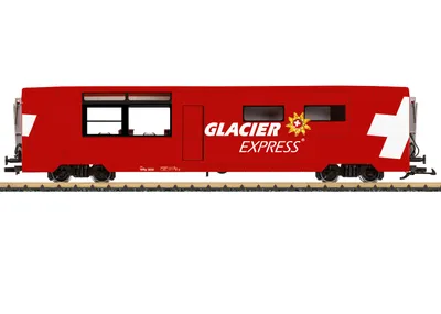 Produktbild von LGB RhB Panoramawagen Speisewagen, Zugmodell, N (1:160), Junge/Mädchen, 15 Jahr(e), Rot, Modelleisenbahn/Eisenbahn