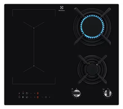 Immagine prodotto di Electrolux KDI641723K, Nero, da incasso, 60 cm, Combinazione, 4 zone/zone, 2 zone/zone
