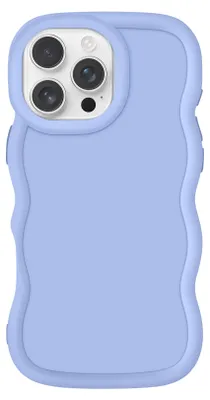 Image de Avizar, iPhone 16 Pro étui en silicone série antichoc Candy, lavande