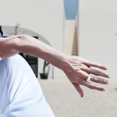 Zdjęcie produktu dla Inteligentny pierścień fitness tracker, wielofunkcyjny, IP67, wodoodporny, zdalne sterowanie, fotografowanie gestów podczas snu, 8 rozmiarów
