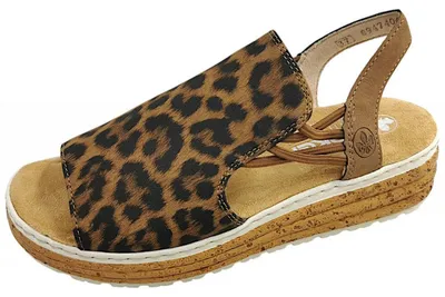 Immagine prodotto di Scarpe sandali da donna Rieker, color marrone, per il tempo libero