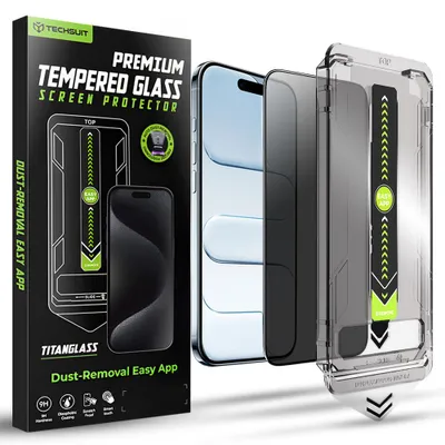 Obrázok produktu pre Techsuit - TitanGlass FullCover ochranné sklo pre iPhone 17 Air – súkromná