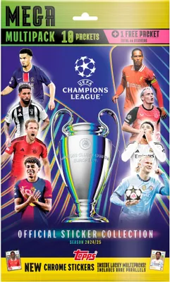 Produktbild von Uefa Champions League Sticker 2024/2025 Mega Multipack – 11 Packets