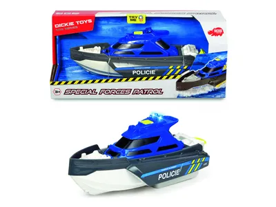 Produktbild von Dickie Police Ship Special Forces, Tschechische Version