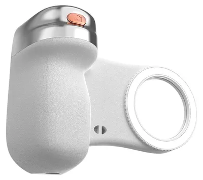 Obrázok produktu pre Magnetický držiak na fotoaparát pre telefón, držiak na smartfón, rukoväť na selfie, s bezdrôtovým spúšťačom, biely