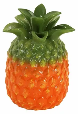 Immagine prodotto di Vaso "Funky Pineapple" di Werner Voß, vaso decorativo, Vetroceramica, verde e arancione, 21,5 cm, codice prodotto 55951