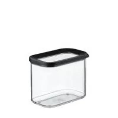 Image de Mepal, lot de 4 boîtes de conservation Modula 1000 ml - noir 106913040400