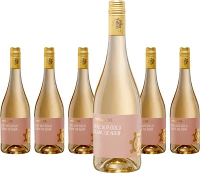 Produktbild von 6 x Weingut Hammel Herz aus Gold Blanc de Noirs