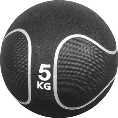 Produktbild von GORILLA SPORTS® Medizinball - 5kg Gewichte, Ø 23, Rutschfest, aus Gummi - Slam Ball, Gewichtsball, Trainingsball, Fitnessball