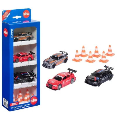 Zdjęcie produktu dla Siku Gift set race, Zestaw pojazdów i torów, 3 lat(a), Plastik, Metal, Wielobarwny