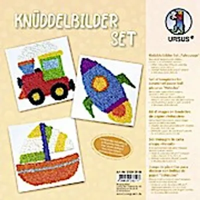 Produktbild von URSUS Knüddelbilder-Set "Fahrzeuge"