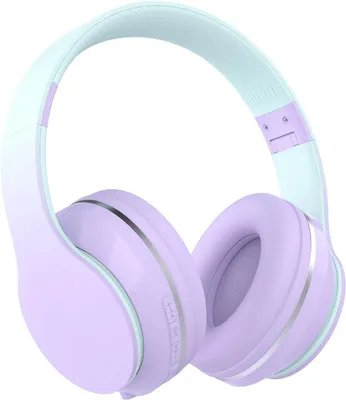 Produktbild von Xunpuls Kinderkopfhörer Bluetooth Over-Ear, kabellos & kabelgebunden, Lautstärkebegrenzung, Faltbar, mit Mikrofon
