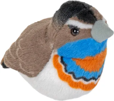 Produktbild von Wild Republic Blaukehlchen 17 cm Vogel mit Stimme Kuscheltier