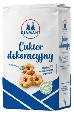Obrázok produktu pre Cukier Diamant dekoracyjny 1 kg