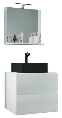 Produktbild von 3-tlg Waschtisch Badmöbel Lendas 60 cm M