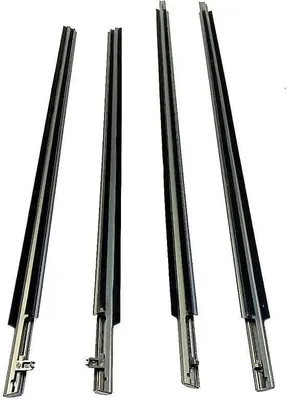 Immagine prodotto di Guarnizioni per finestrini e porte per auto, confezione da 4 pezzi, strisce di gomma per finestrini di auto, resistenti agli agenti atmosferici, compatibili con Toyota Estima e Previa 2.4/3.5