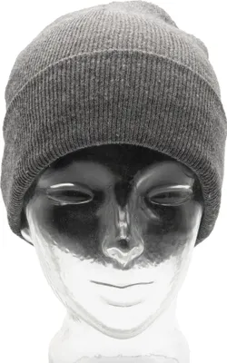 Produktbild von Mütze Beanie Wintermütze Sportmütze Freizeitmütze Damen Herren Uni Warm Grau