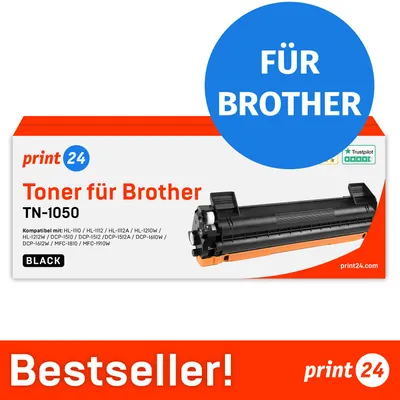 Produktbild von Toner für Brother TN1050, Schwarz, 1 Stück