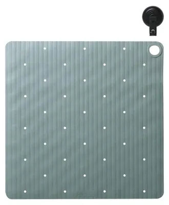 Immagine prodotto di Tappetino antiscivolo per doccia Sealskin Ribb, 55x55 cm, colore verde, con gancio nero incluso