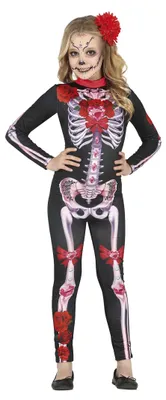 Produktbild von Guirca Catrina-mädchenkostüm  10-12 Years  10-12 Years