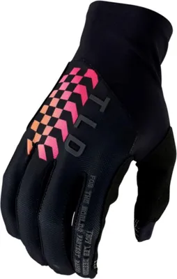 Zdjęcie produktu dla Rękawice męskie Troy Lee Designs Flowline, Flipped - Czarny, M